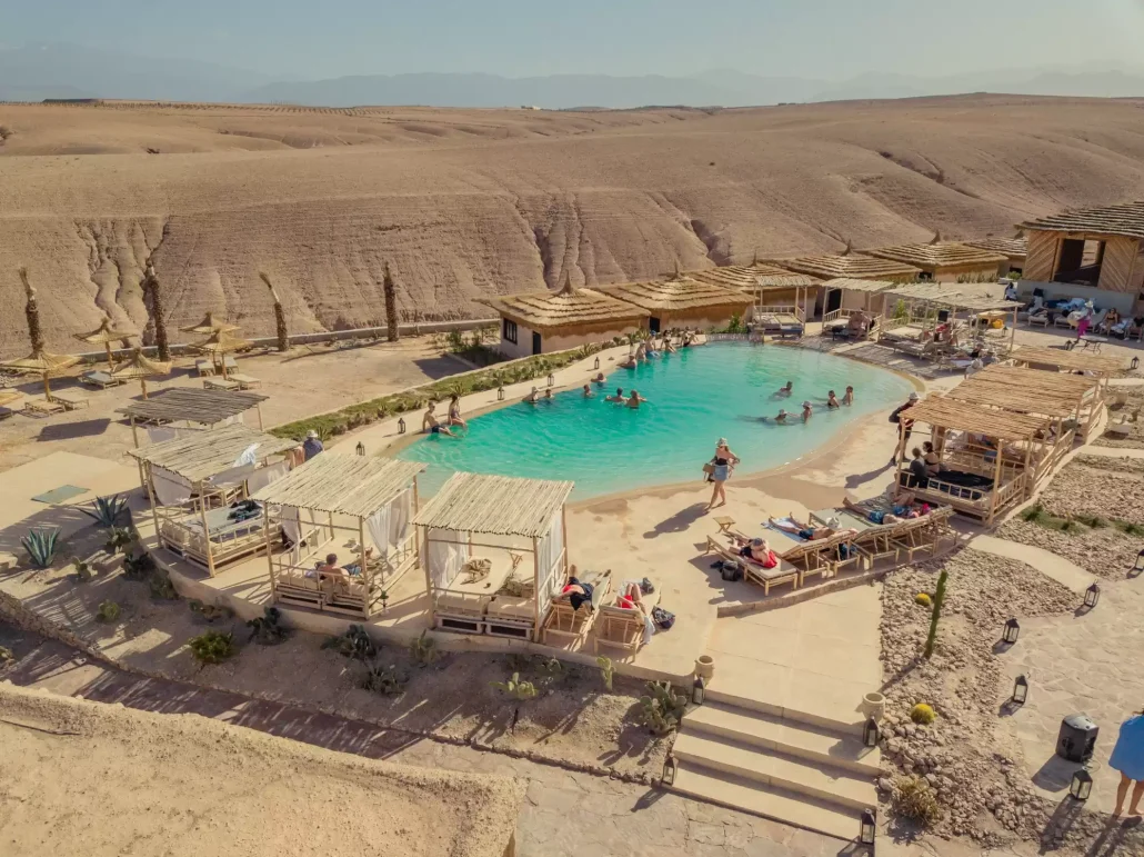 Overnight Tour in Agafay Desert from Marrakech