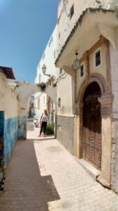 Marrakech Desert Trip Nine Day,Aerial view of the ancient clay ksar of Ait Ben Haddou on our 9-day desert tour from Marrakech