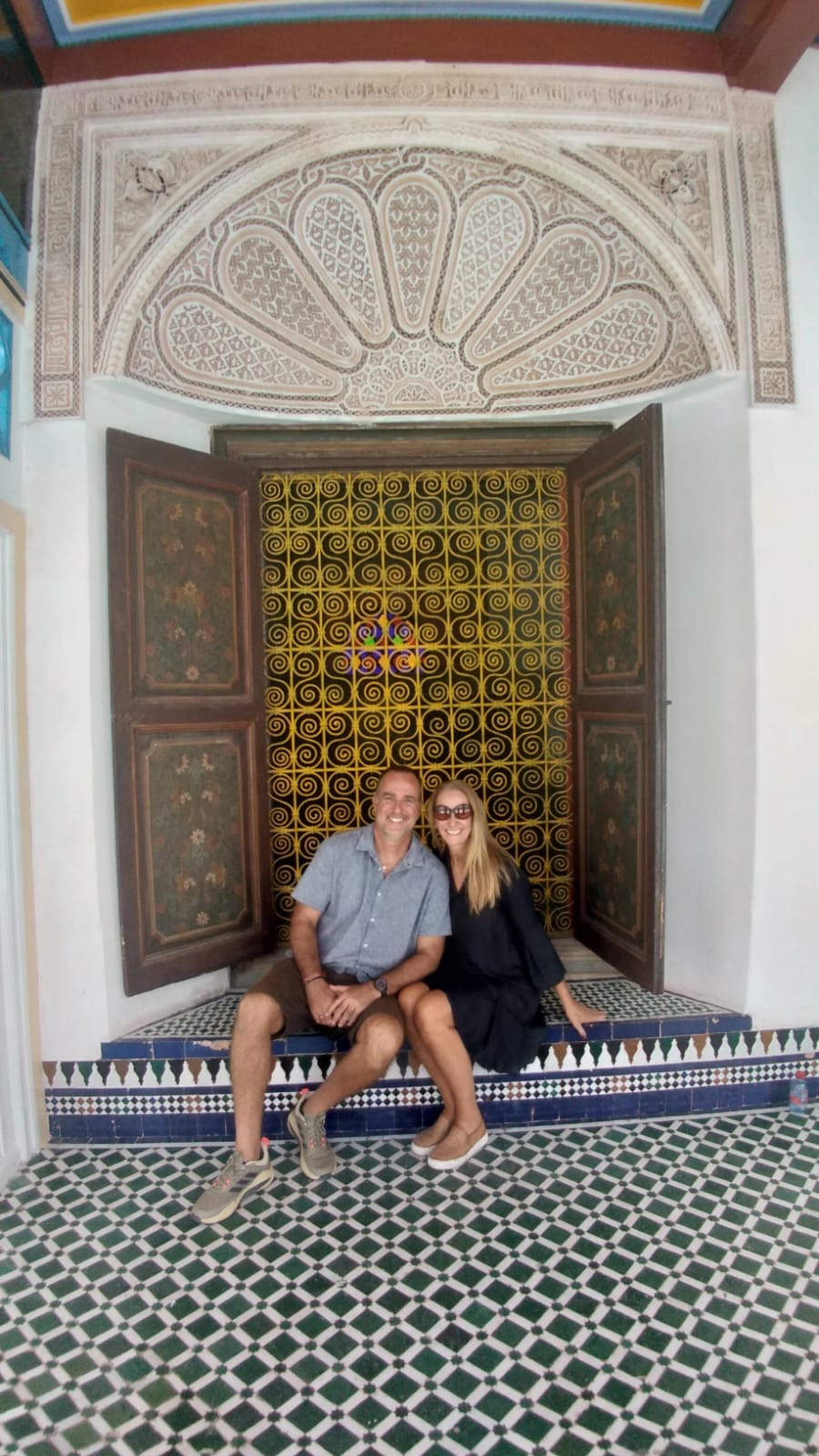 A Week In Morocco Itinerary,A breathtaking view of the stars over the Sahara Desert at a Merzouga desert camp, with traditional Berber tents lit up at night.