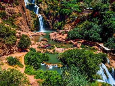 THE OUZOUD WATERFALLS, 